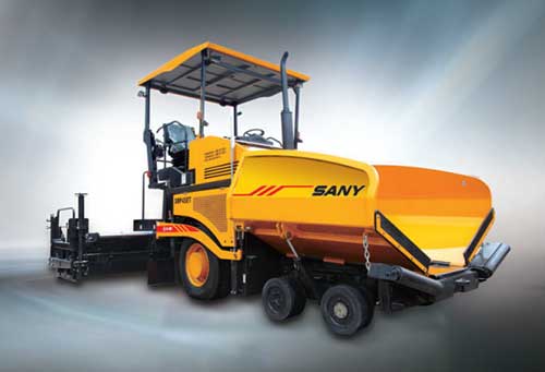 三一SMP45ET系列輪胎式瀝青攤鋪機(jī)