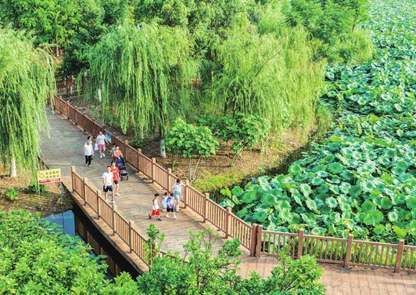 湖南永州：休閑鍛煉有“趣”處